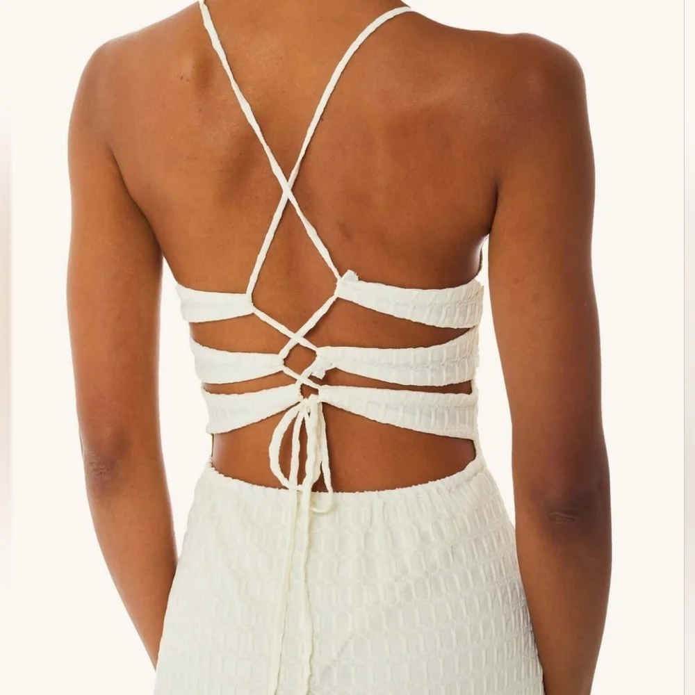 Nwt find me now Roman Mesh Kai Dress - Picture 4 of 10